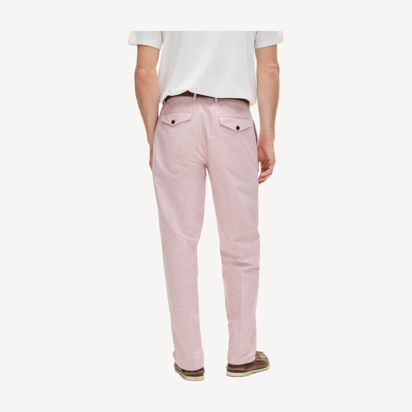 Classic-fit oxford creased trouser