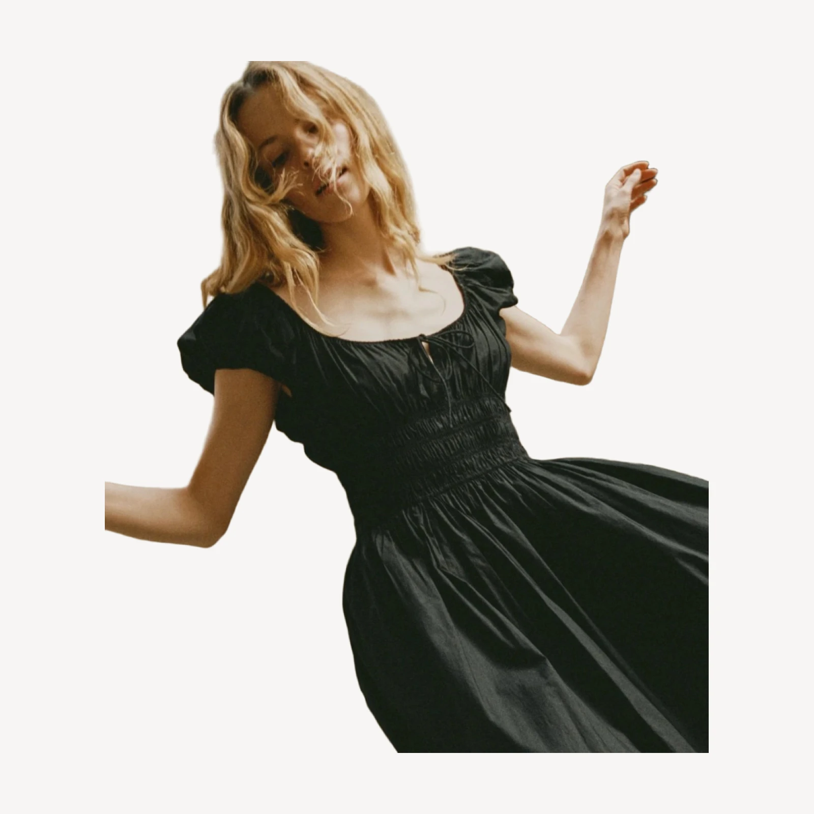 QUINN DRESS -- BLACK