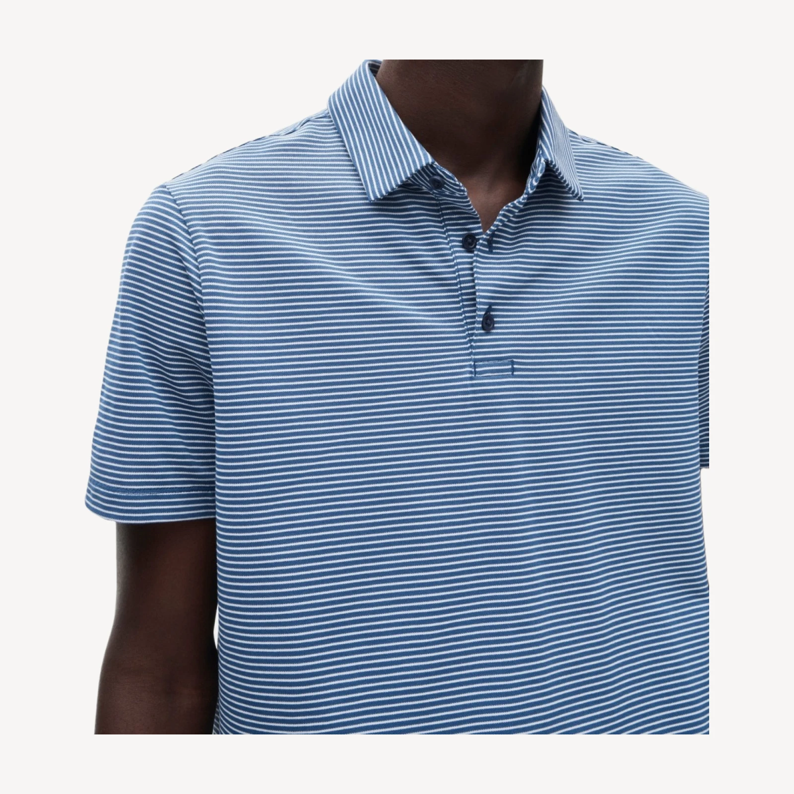 Performance piqué polo shirt
