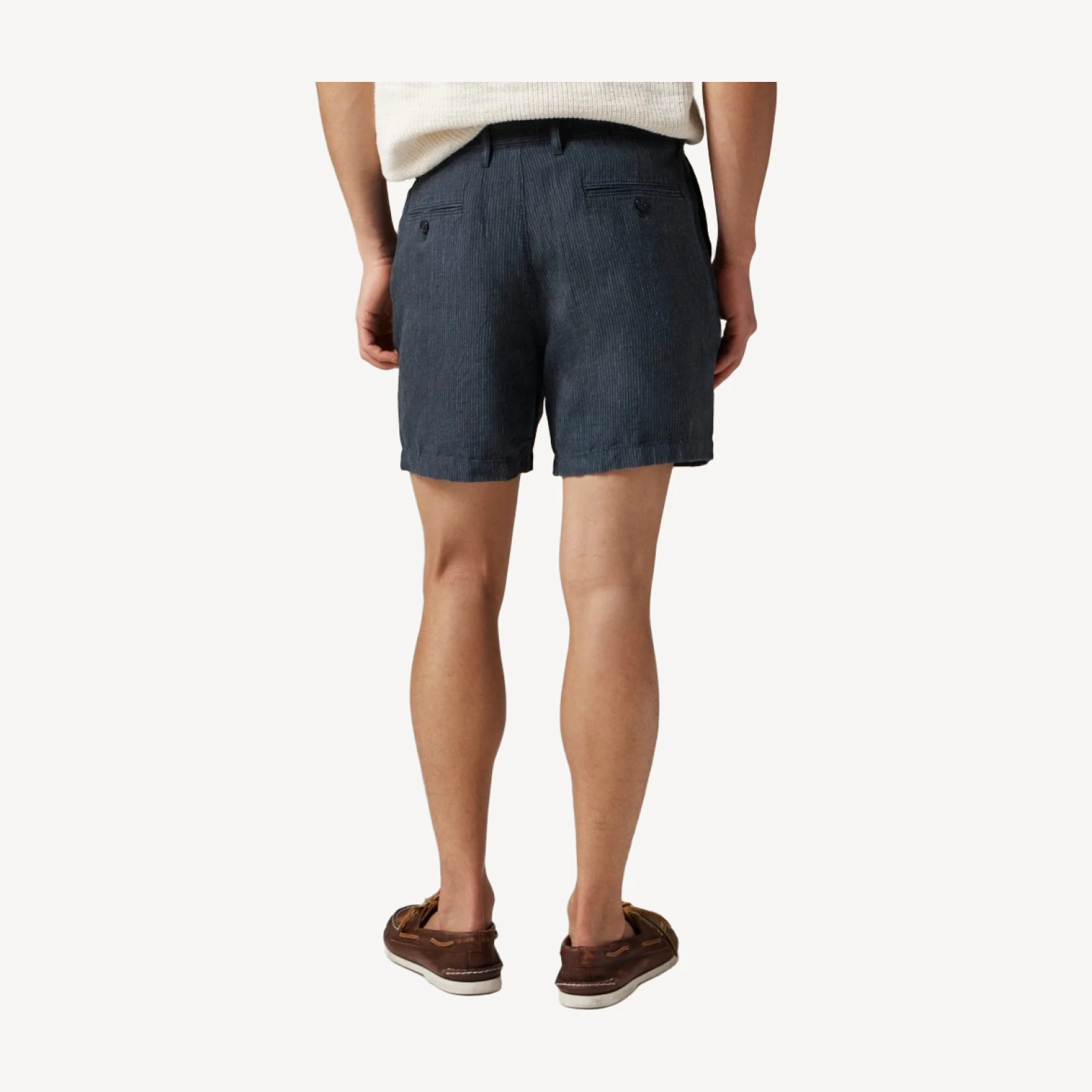 7" linen short