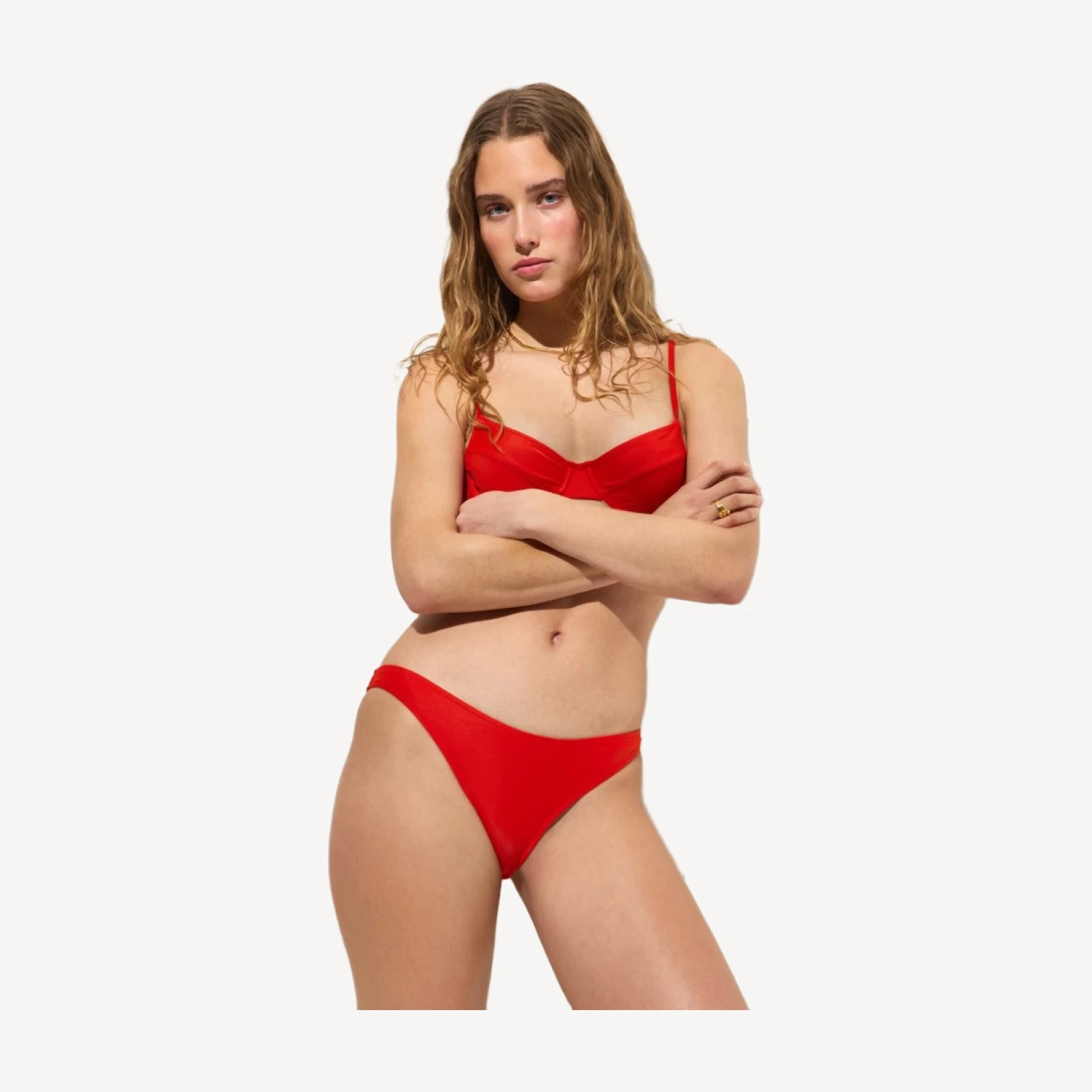 Heritage 1989 high-leg bikini bottom