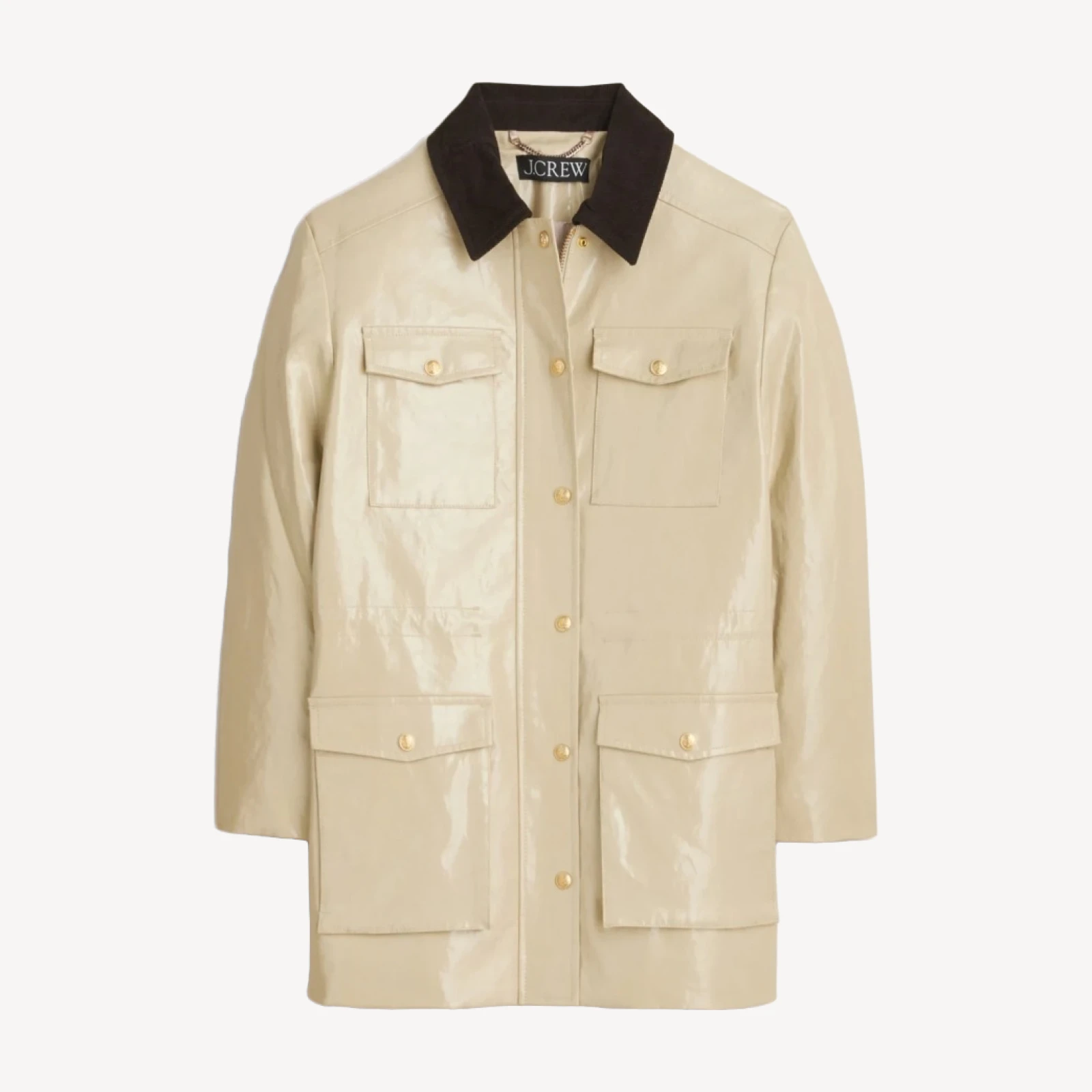 Collection Barn Jacket™ in laminated linen