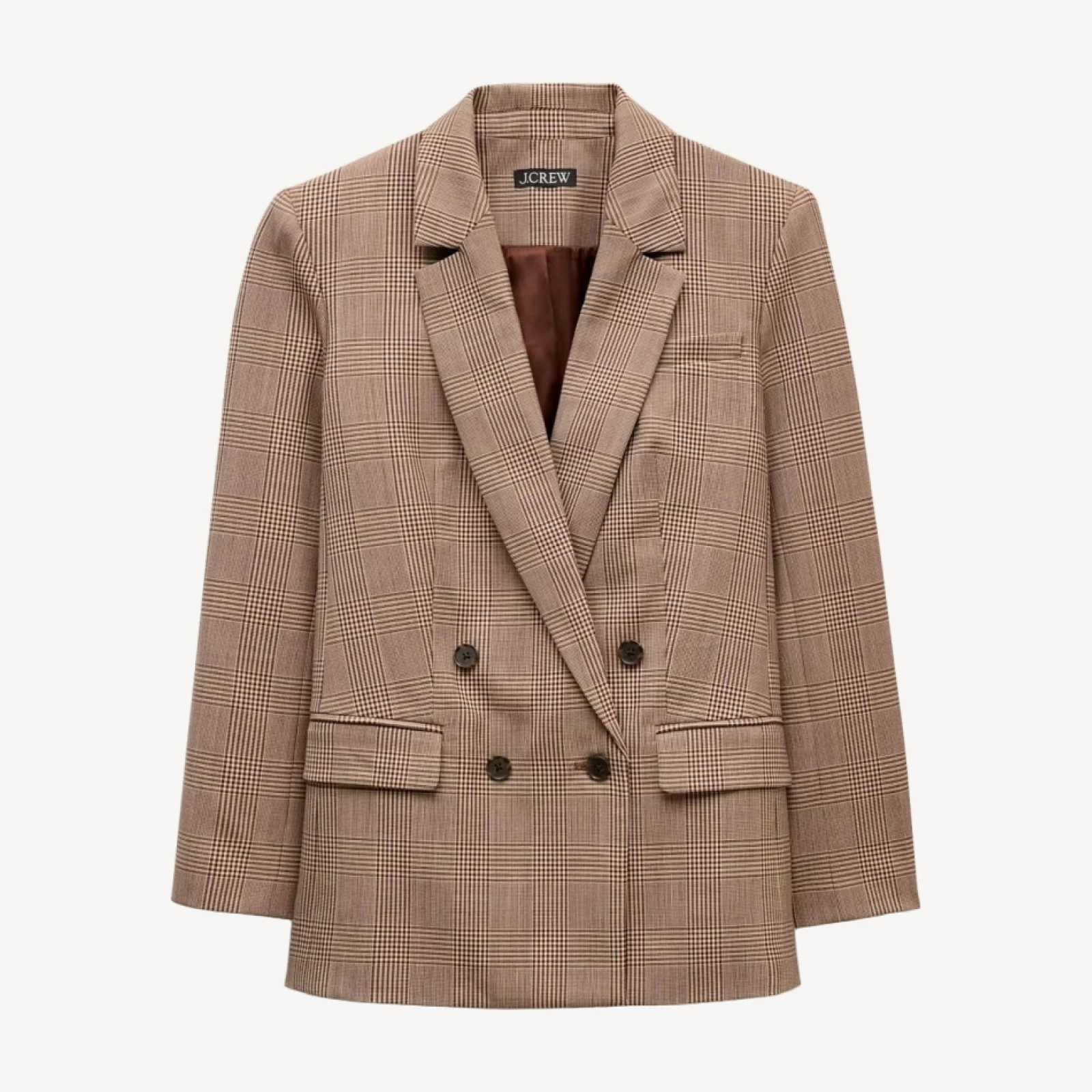 Agnes blazer in lightspun wool blend