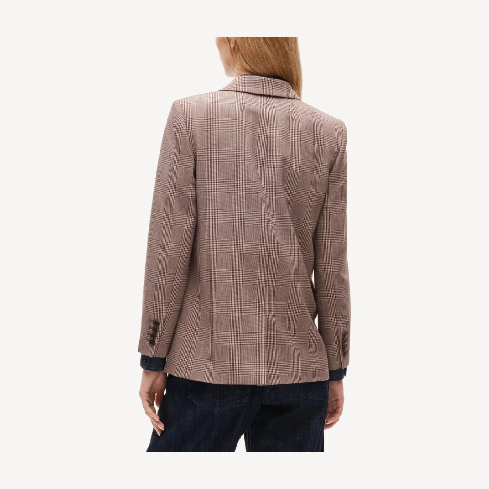 Agnes blazer in lightspun wool blend