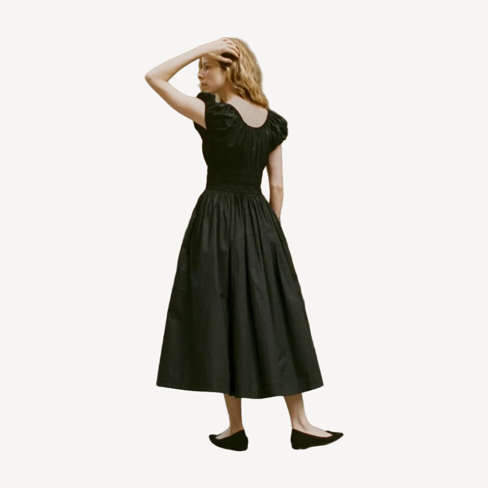 QUINN DRESS -- BLACK