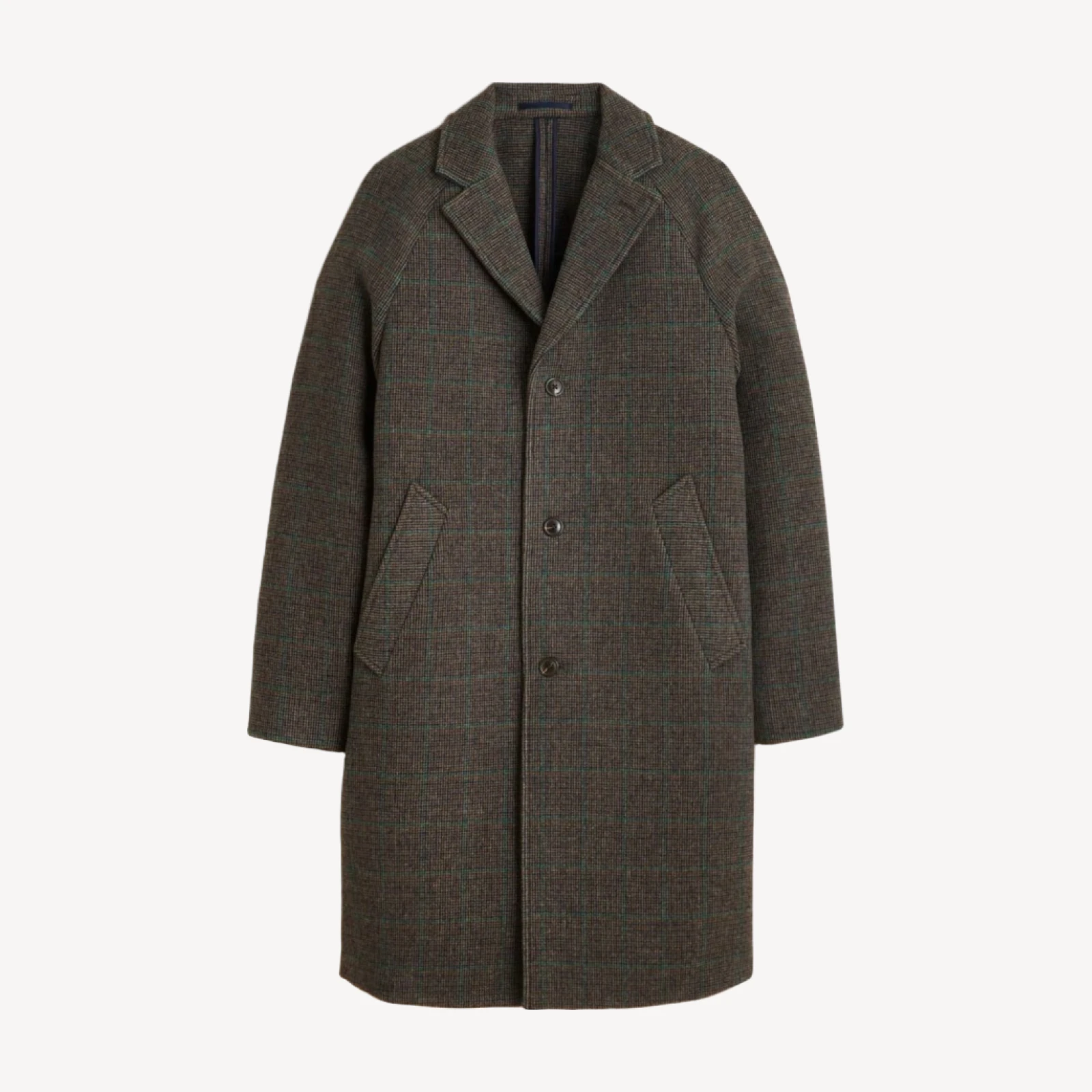 Rivington topcoat in wool blend
