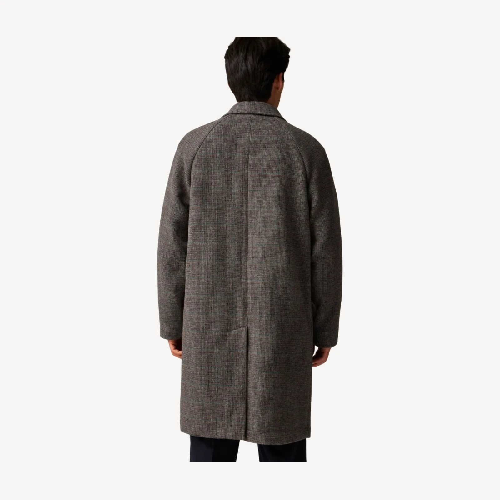Rivington topcoat in wool blend