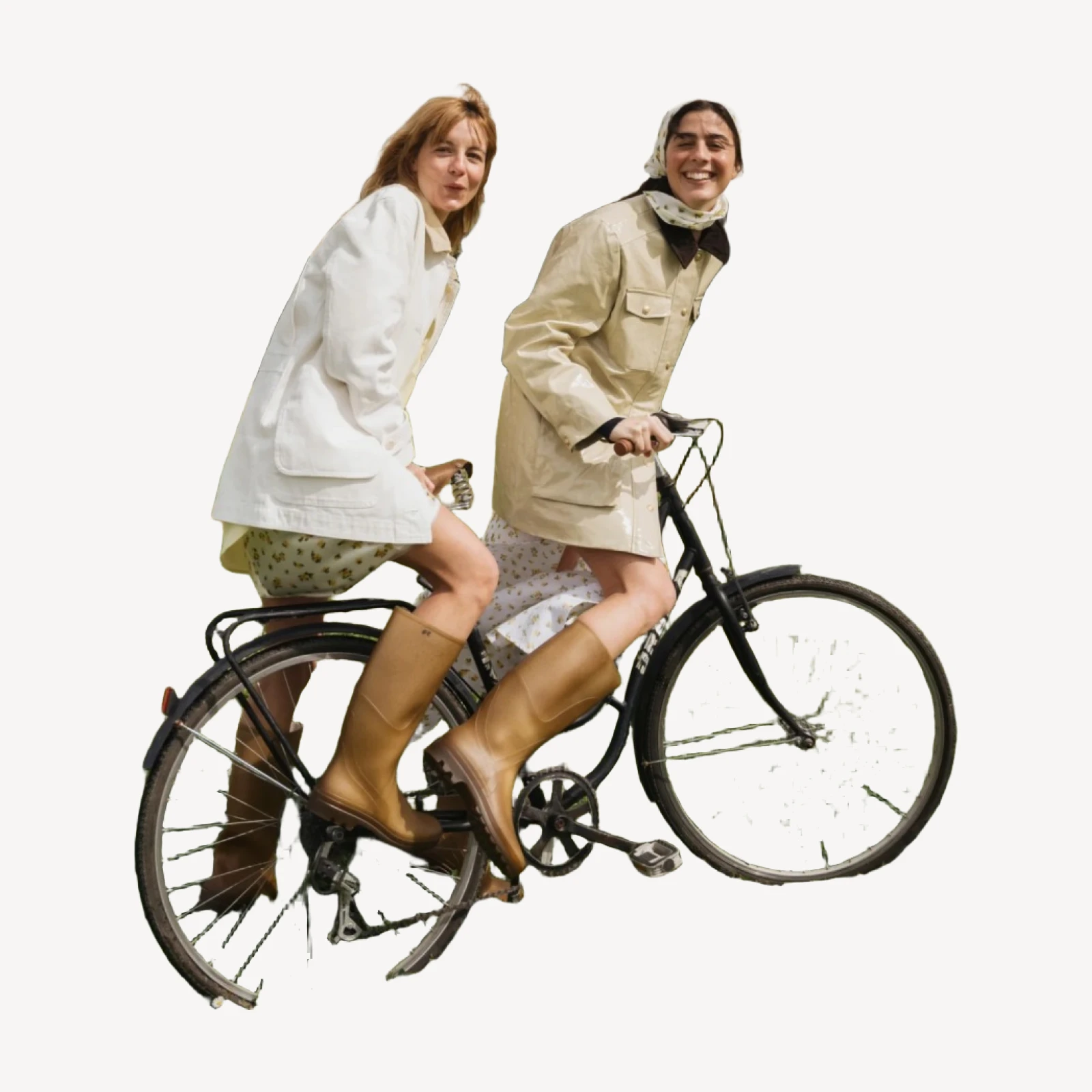 Collection Barn Jacket™ in laminated linen