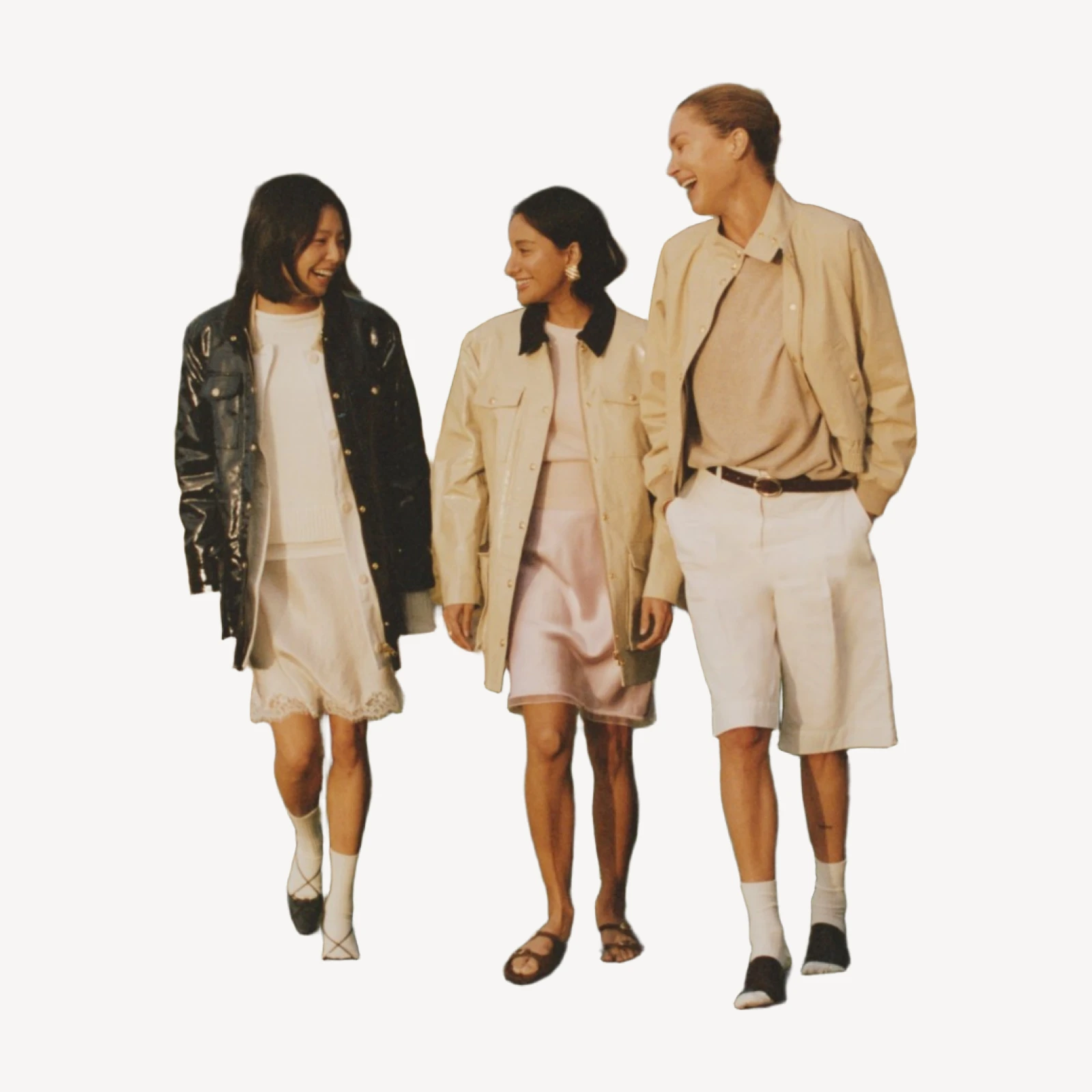 Collection Barn Jacket™ in laminated linen