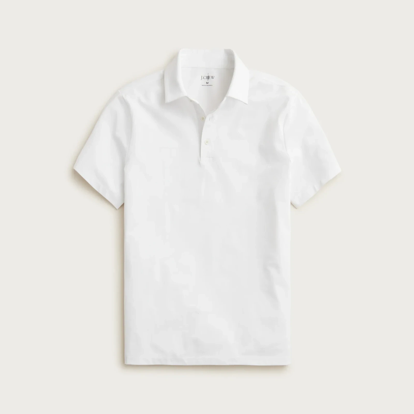 Performance piqué polo shirt