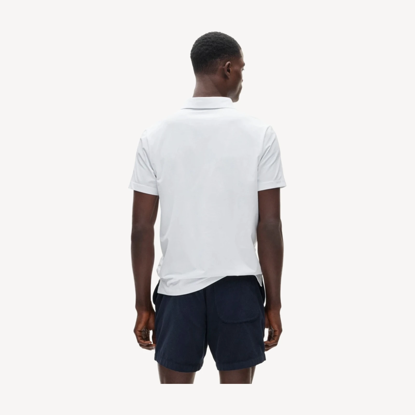 Performance piqué polo shirt