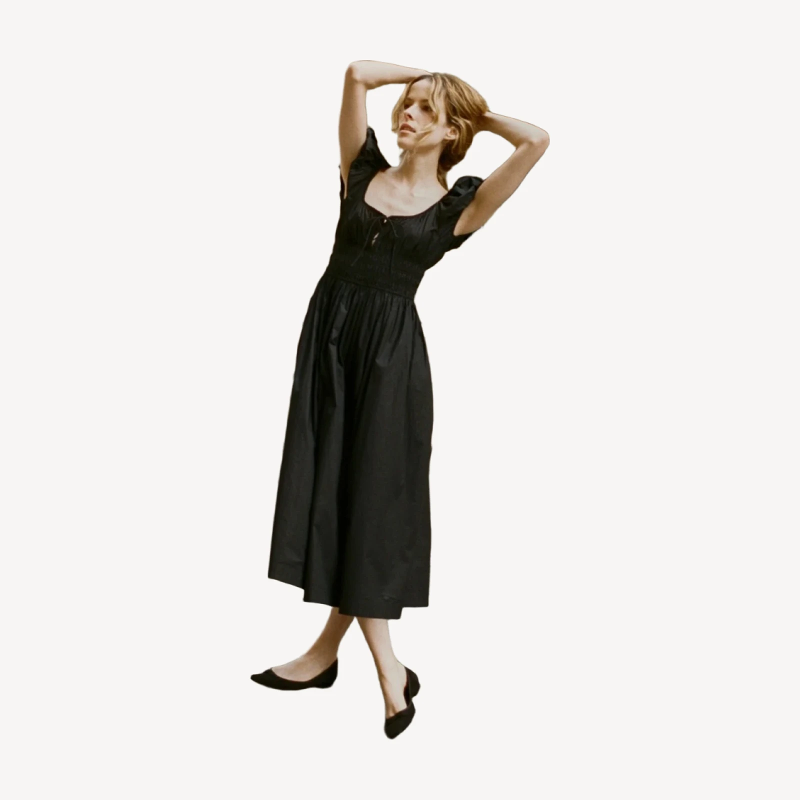 QUINN DRESS -- BLACK