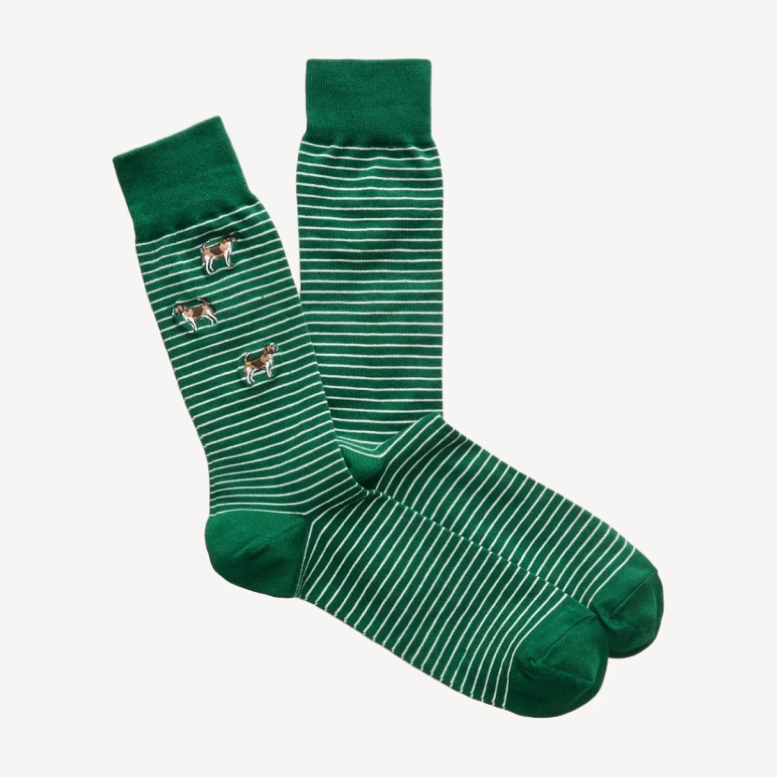 Dog-stripe critter socks