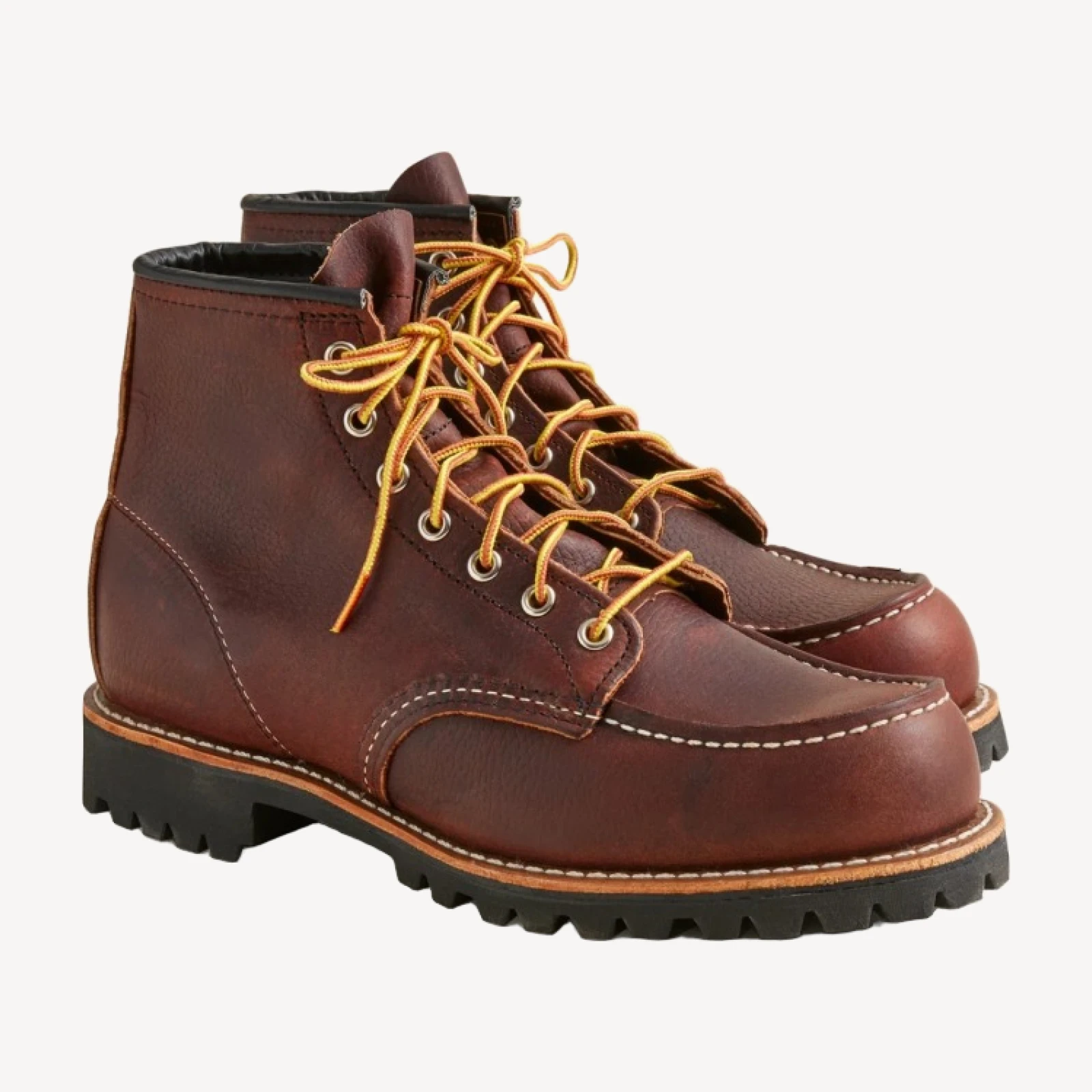 Red Wing Heritage 6'' Roughneck leather boots