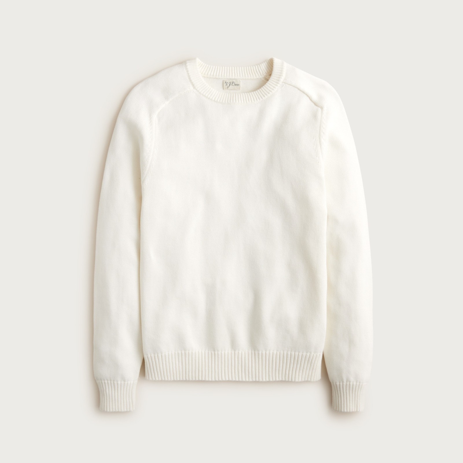 Heritage cotton crewneck sweater