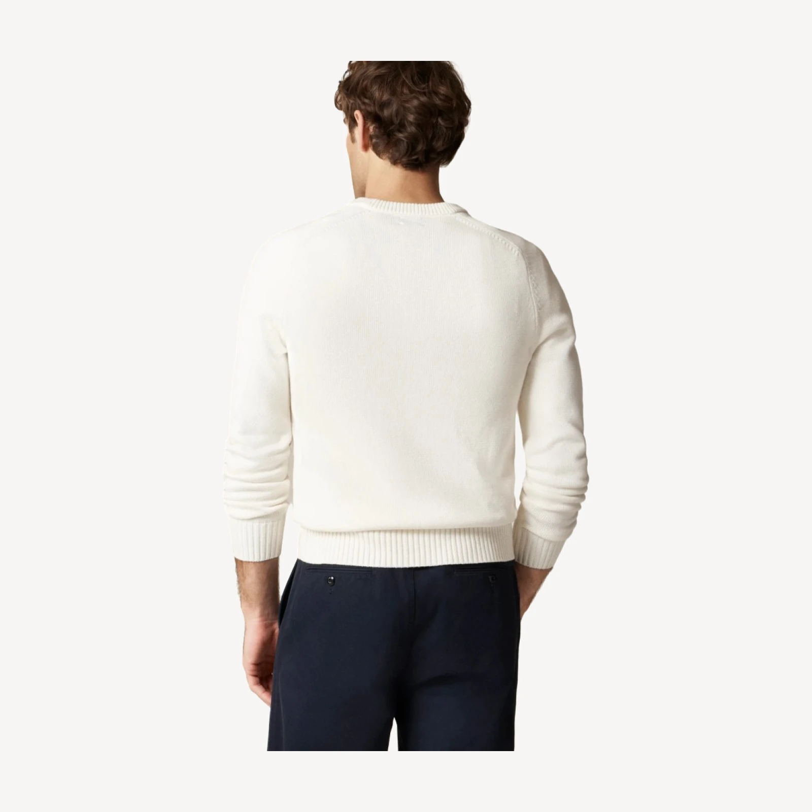Heritage cotton crewneck sweater