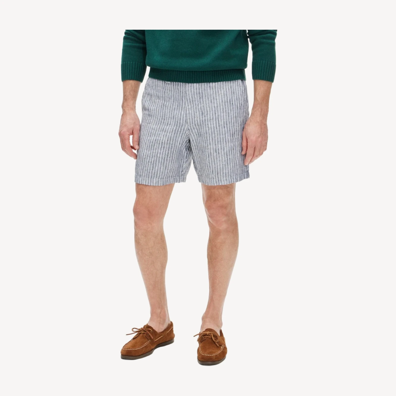 7" linen short