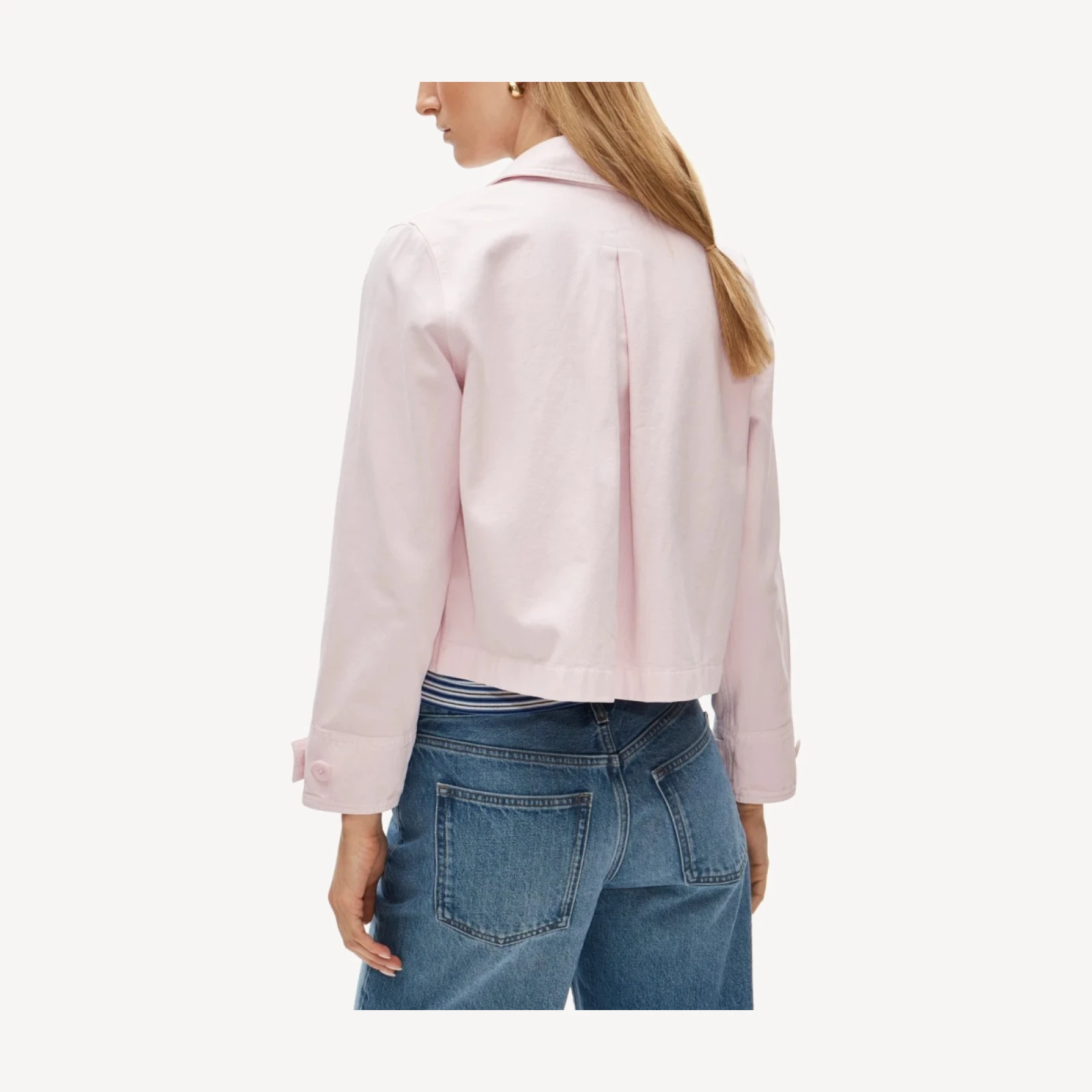 Women's cropped Barn Jacket™ in cotton twill