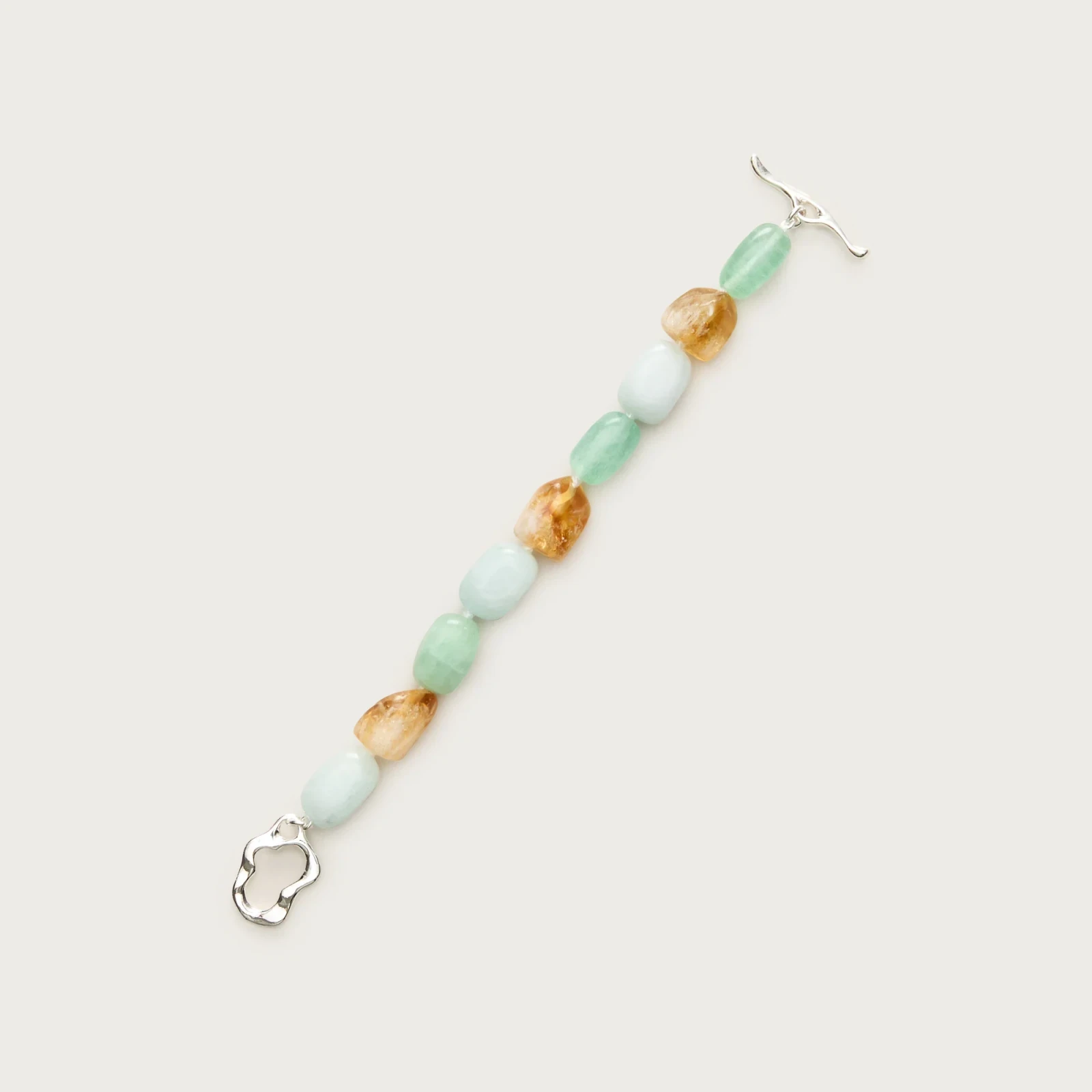 Limited-edition Zycloom X J.Crew mixed-stone bracelet