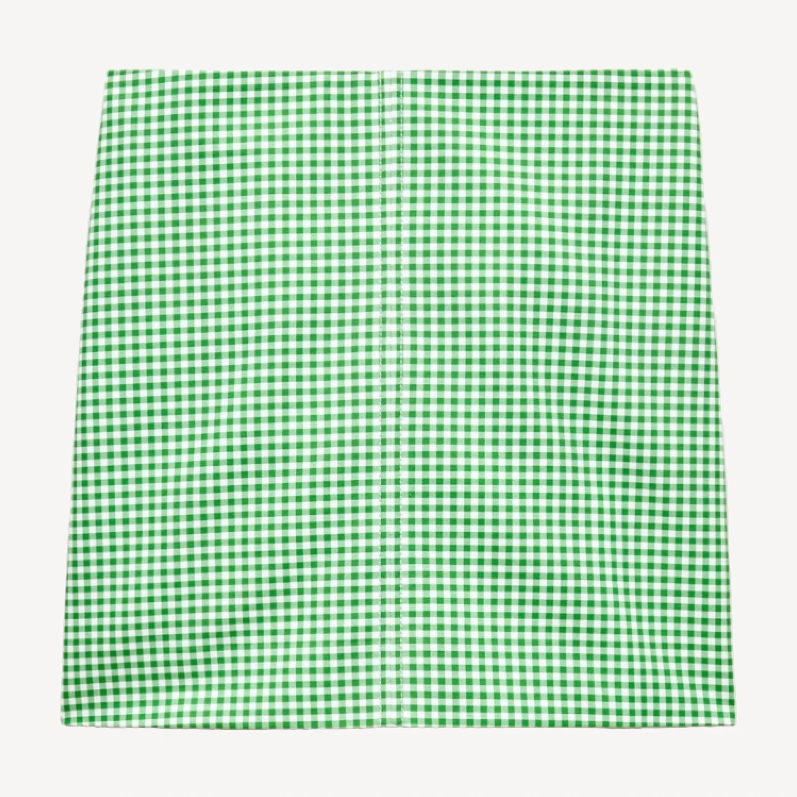 Fairfax mini skirt in gingham double cotton poplin