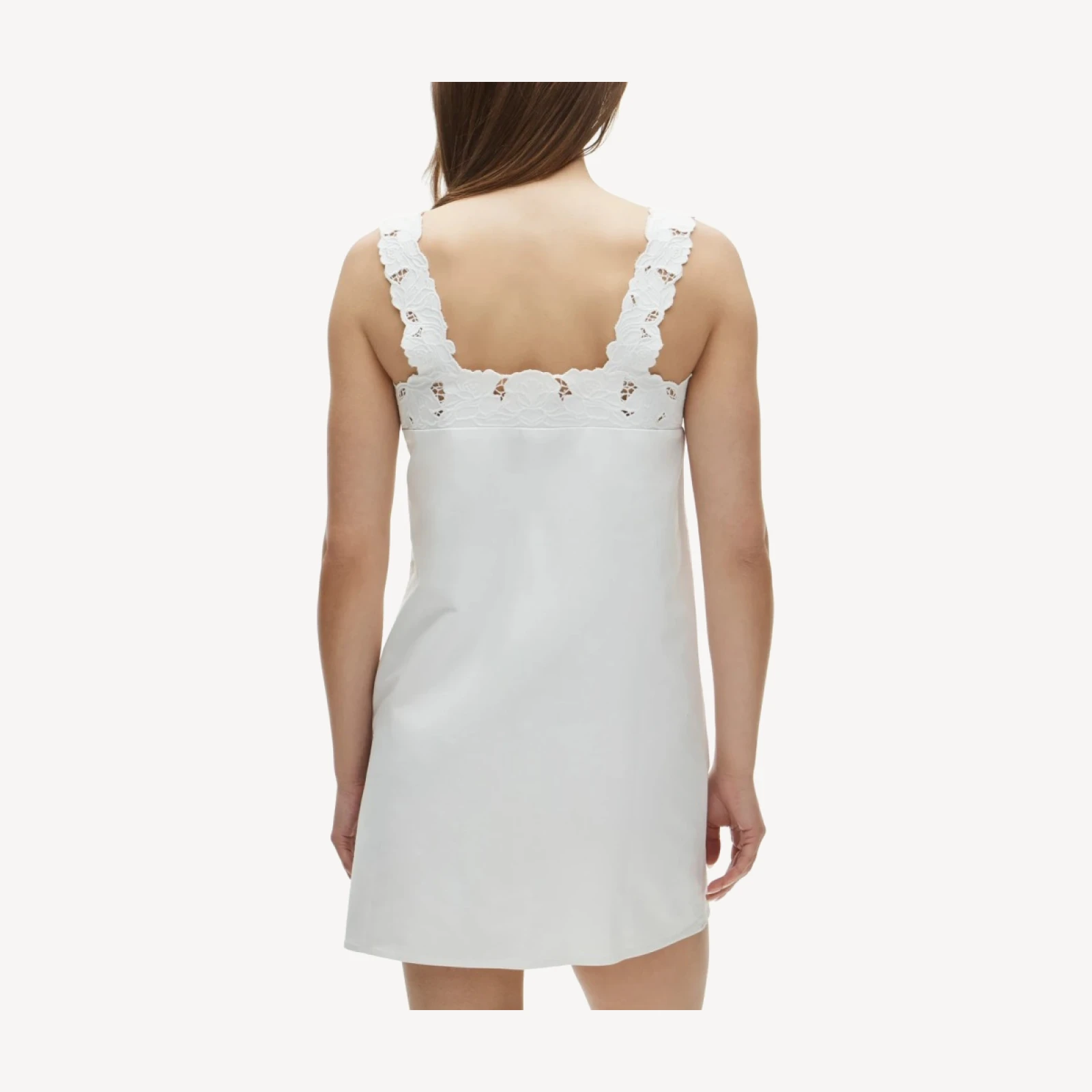Ondine mini dress in double cotton poplin