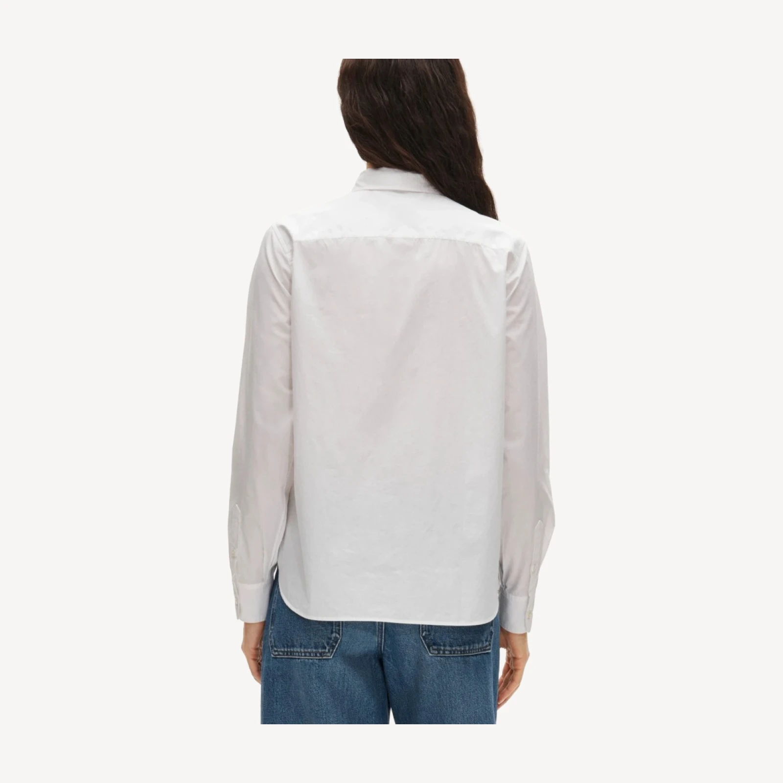 Jules classic-fit tie-neck shirt