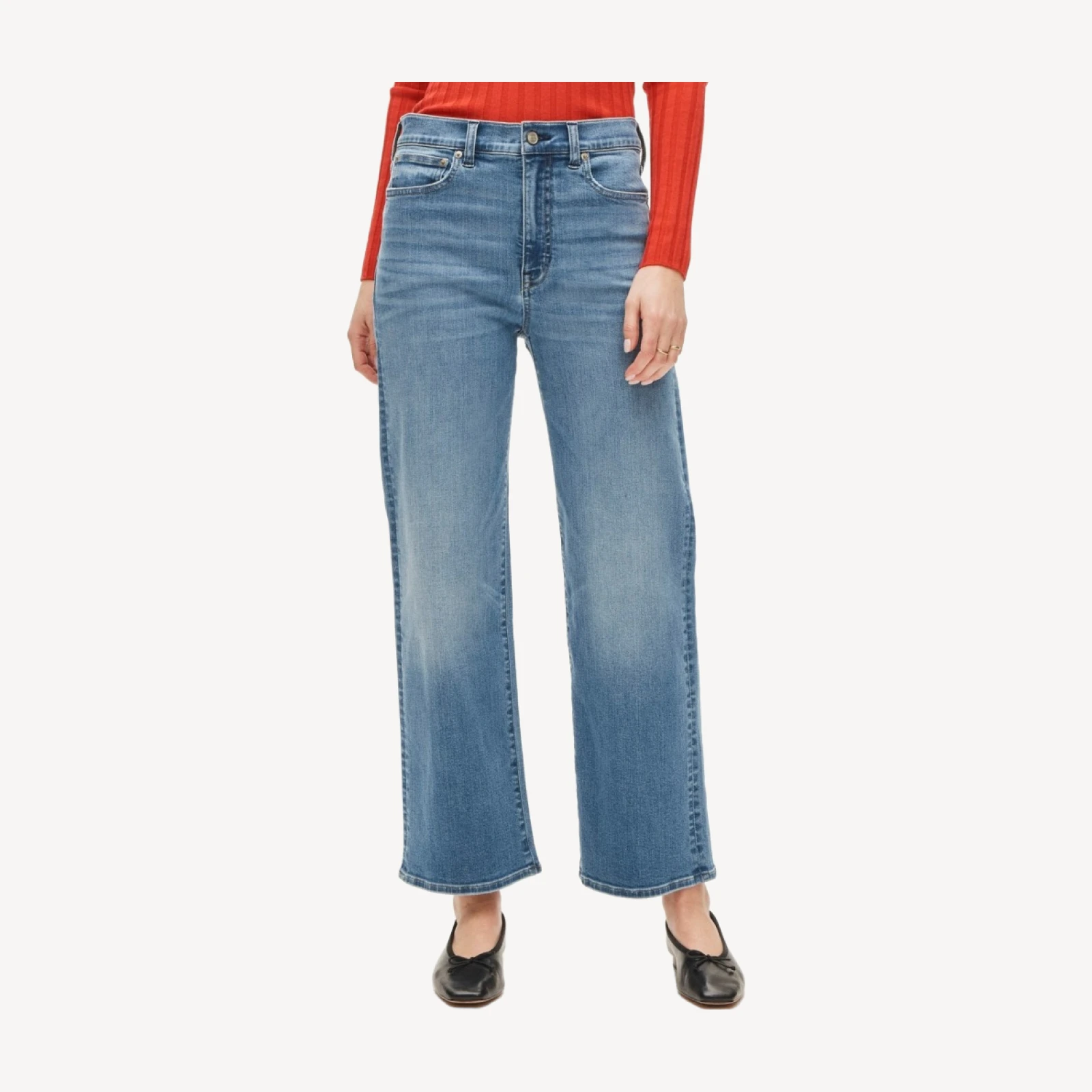 Slim-wide jean in super-stretch