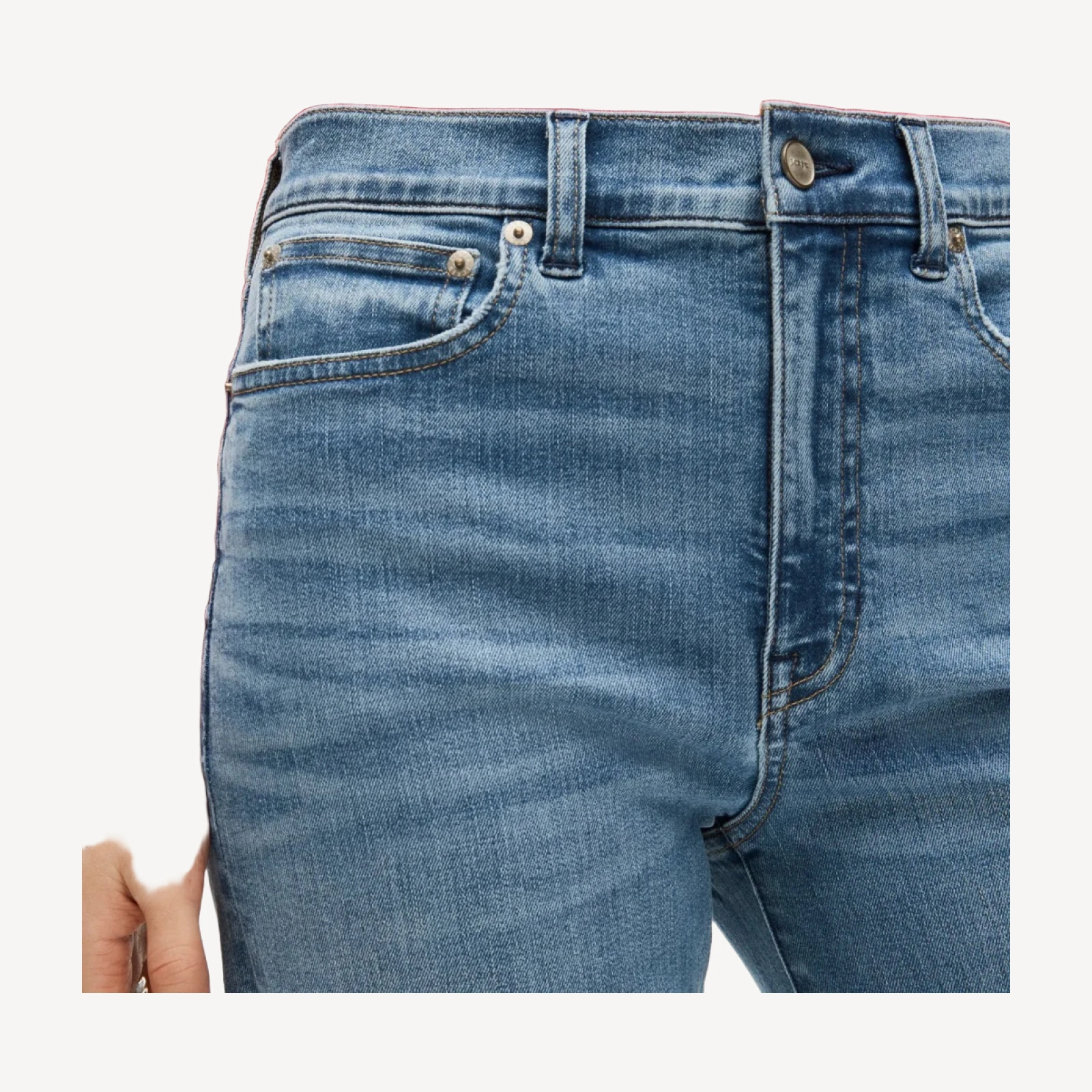 Slim-wide jean in super-stretch