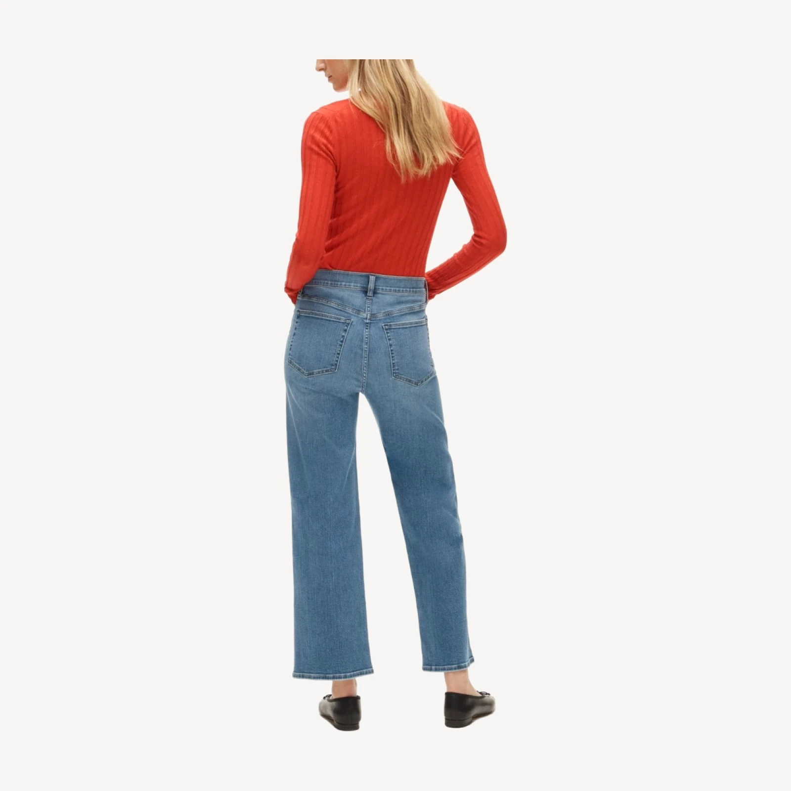 Slim-wide jean in super-stretch