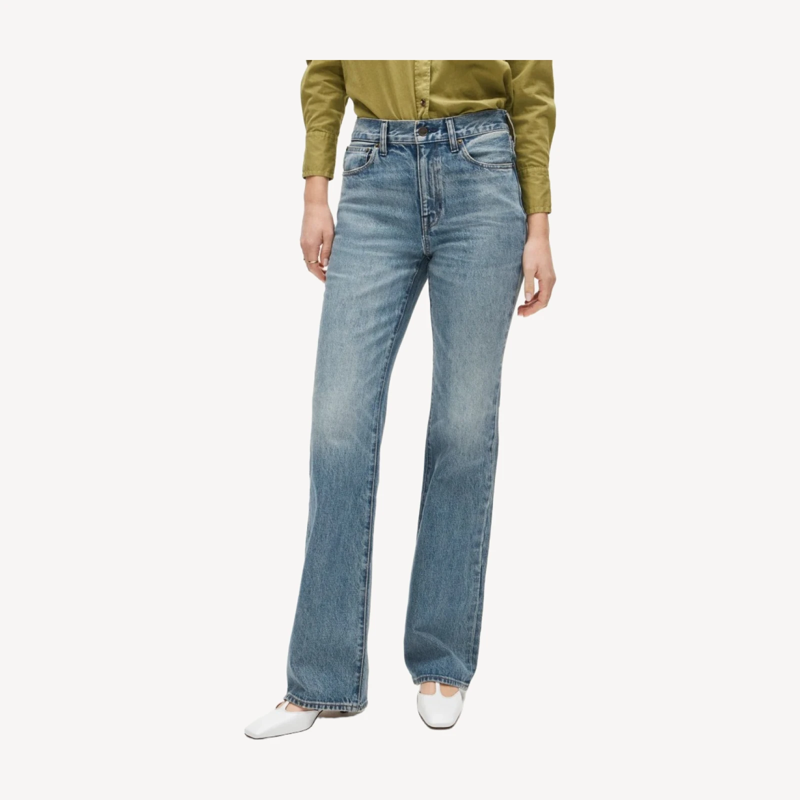 Slim bootcut jean
