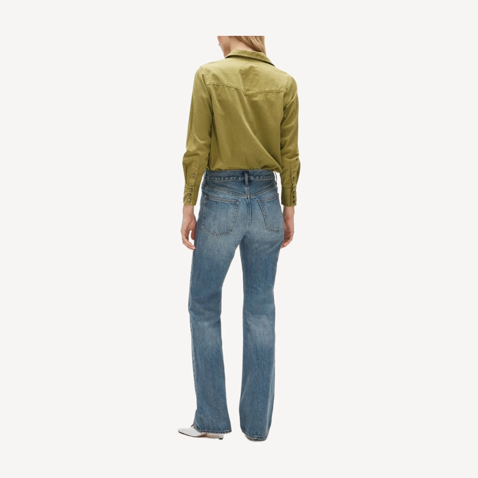 Slim bootcut jean