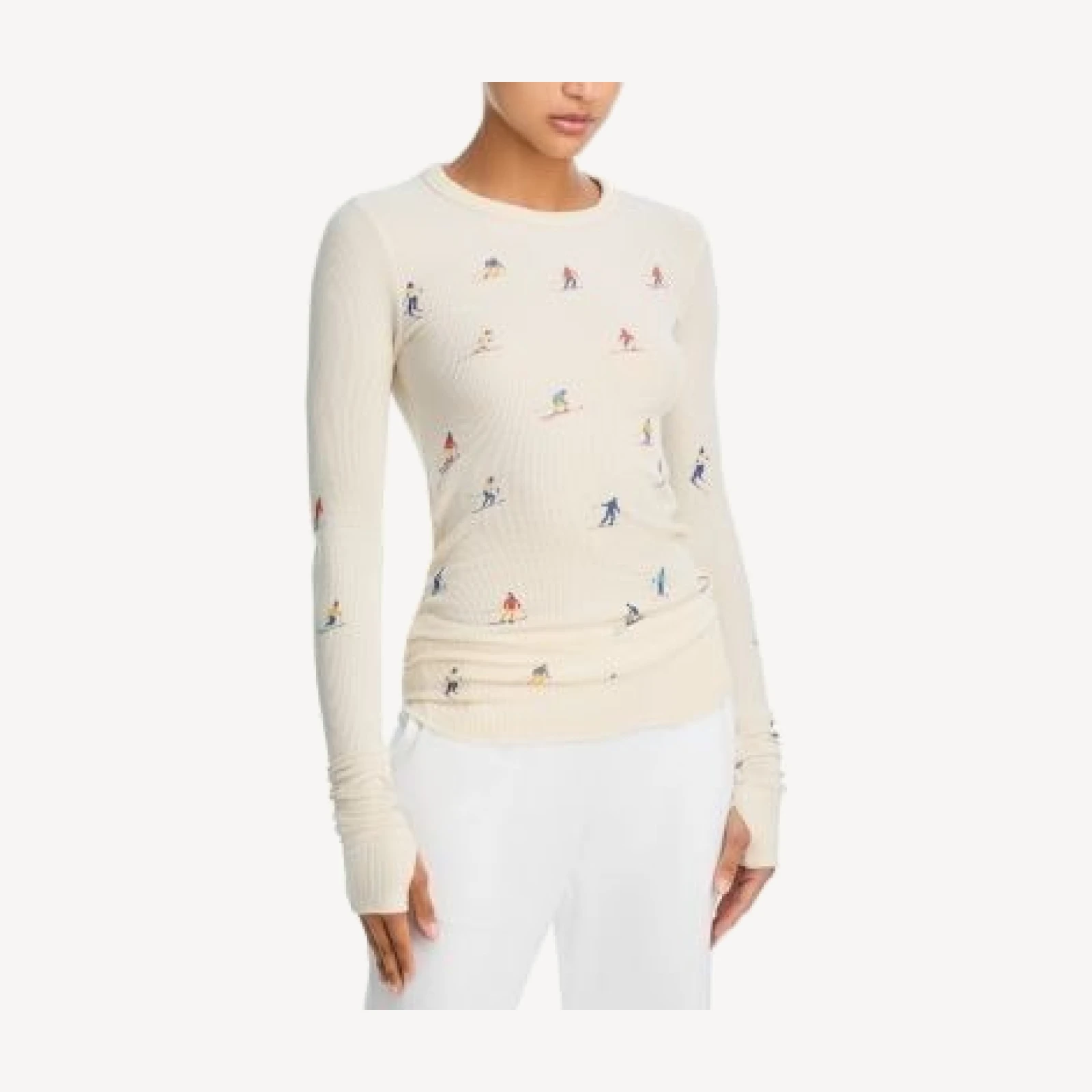 Aqua Alexa Ski Long Sleeve Tee - Exclusive