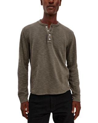 Rails Soto Relaxed Cotton Blend Henley Shirt