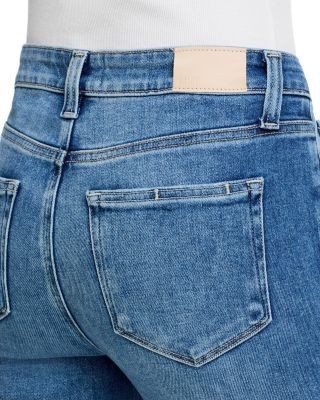 Paige Petites High Rise Laurel Canyon Jeans in Monaco Mist