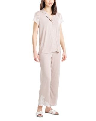 Natori Luxe Shangri-La Cropped Pj Set