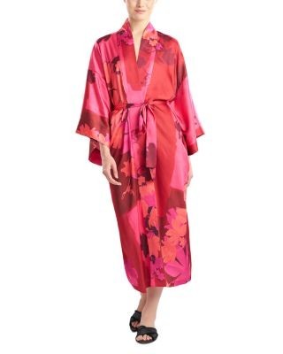Natori Coromandel Satin Kimono Robe