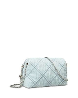 Tory Burch Fleming Denim Crossbody Bag