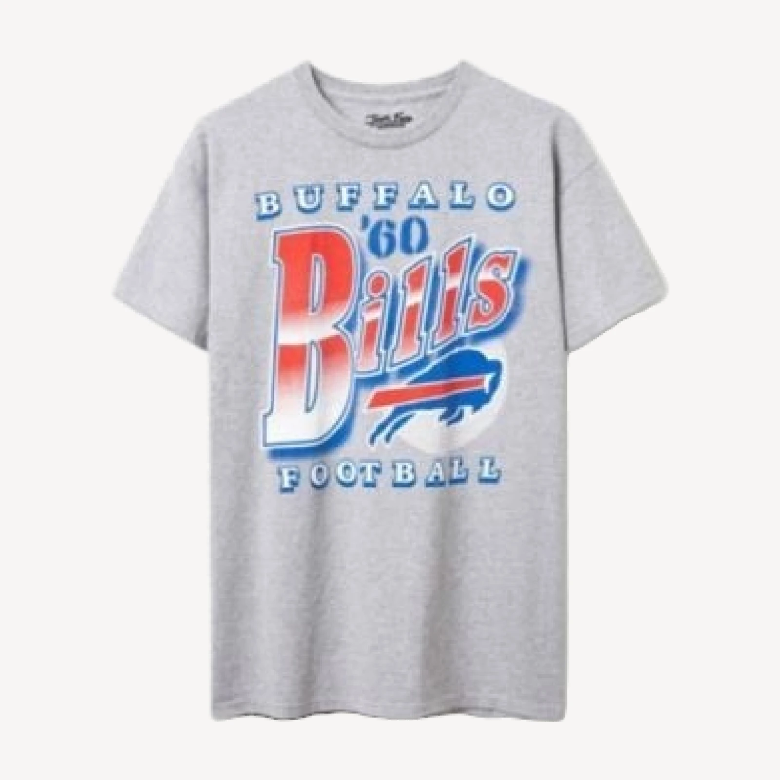 Junk Food Clothing Unisex Nfl Buffalo Bills Bootleg Flea Market Tee