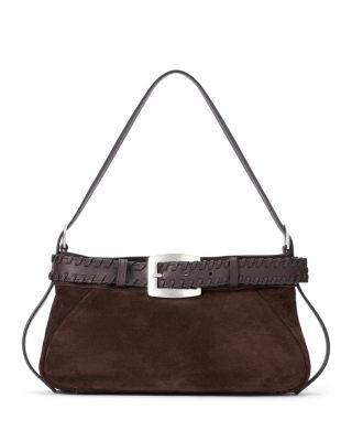 Staud Brooklyn Suede Shoulder Bag