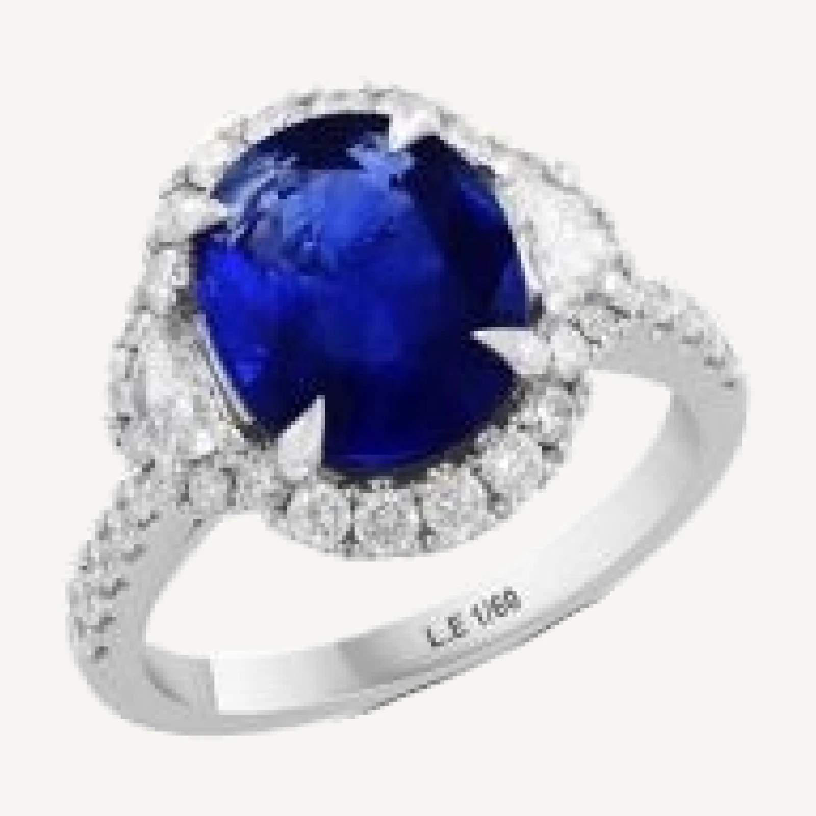 Bloomingdale's Fine Collection Certified Ceylon Sapphire & Diamond Limited Edition Ring in 14K White Gold
