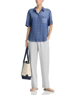 rag & bone rb Miramar Short Sleeve Connie Shirt