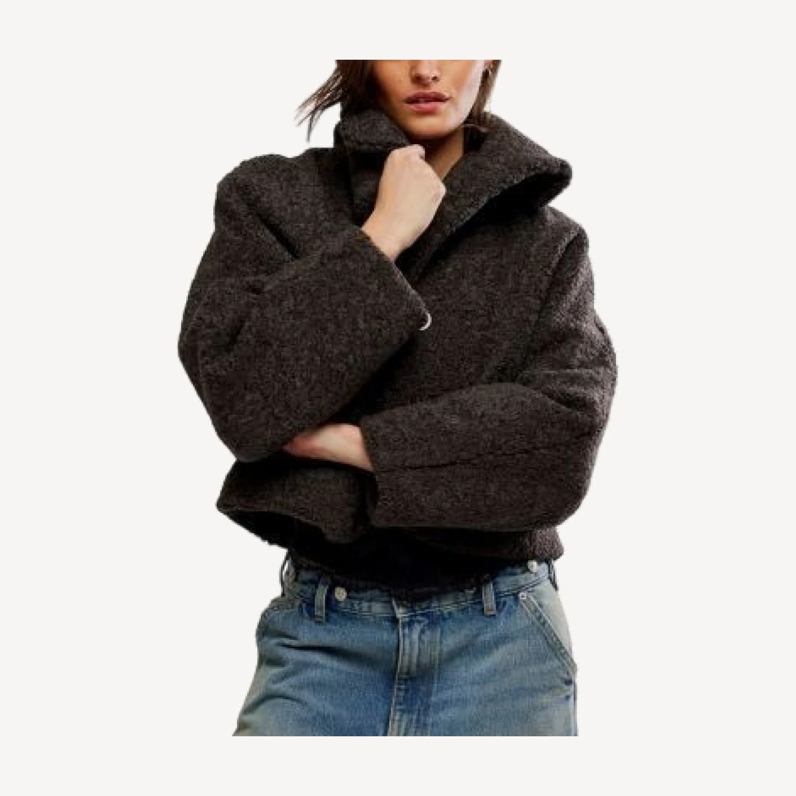 Free People Softest Touch Teddy Jacket
