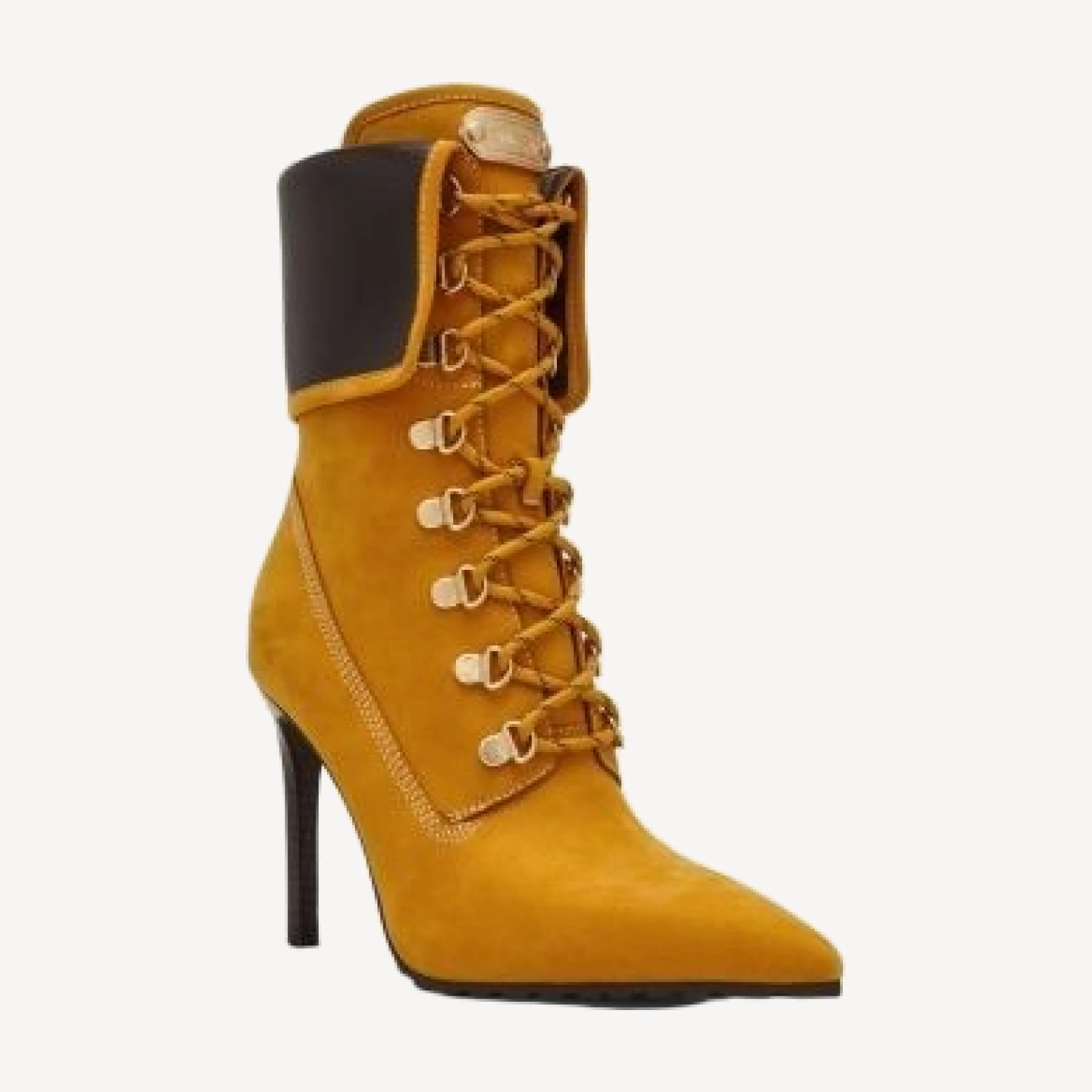 Steve Madden Women's Morals Lace Up High Heel Ankle Boots