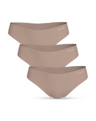 Calvin Klein Invisibles Thong, Pack of 3