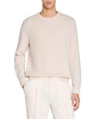 Sandro SS26 Seed Stitch Sweater
