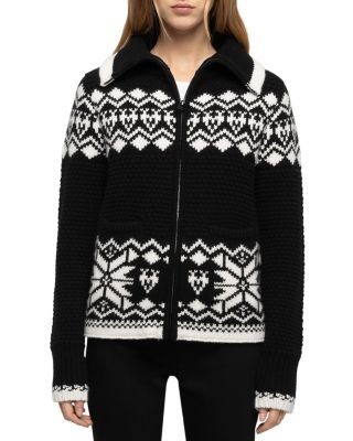 Zadig & Voltaire Wool & Cashmere Gildas Lc Friezes Zippered Coat