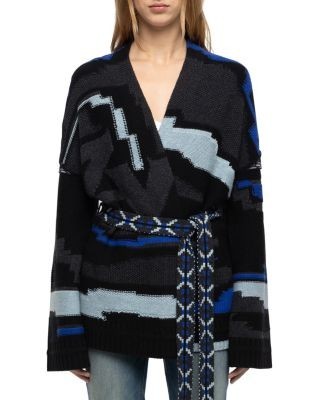 Zadig & Voltaire Aspen Wings Wool & Cashmere Cardigan