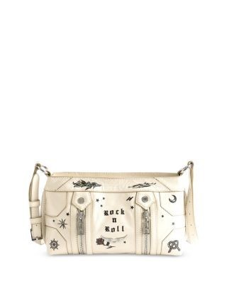 Zadig & Voltaire Sunny Mood Tattoo Leather Crossbody Bag
