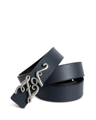 Zadig & Voltaire Women's Zv Monogram Reversible Leather Belt