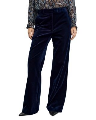 Gerard Darel Mya Velvet Wide Leg Pants